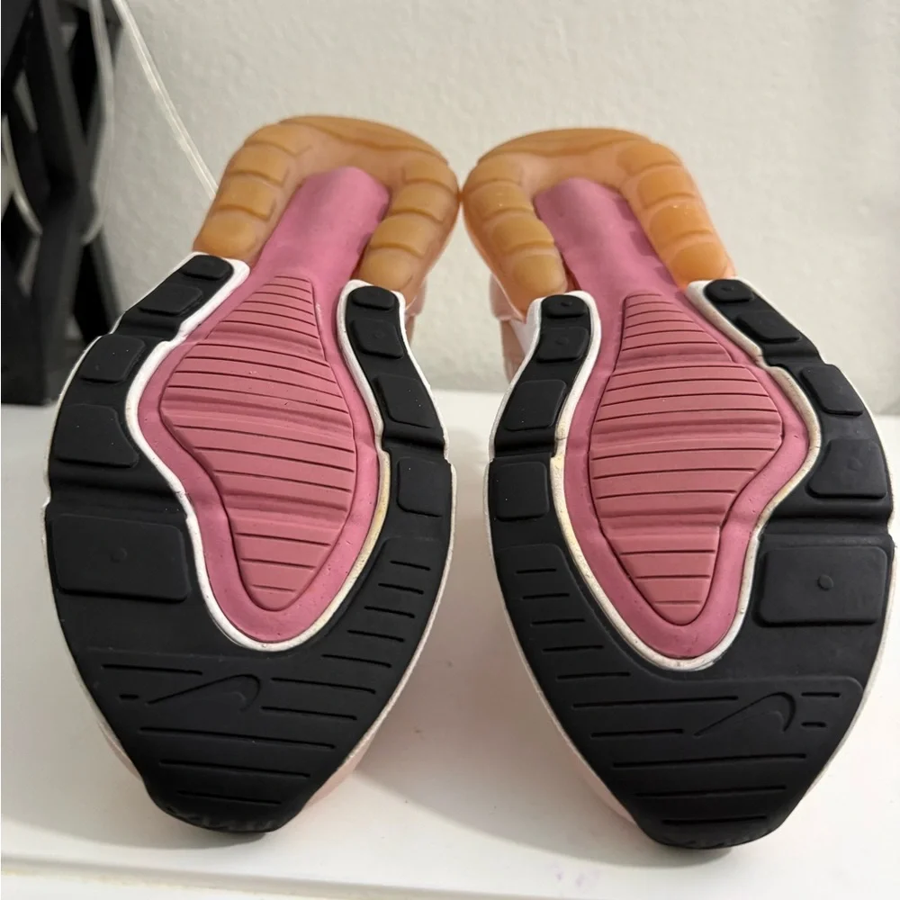 Nike  Air Max 27 Women's Athletic Shoes in Pink and White - Picture 8 of 8